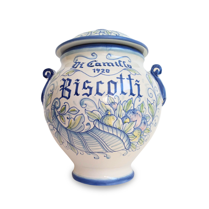 NEW! CORNUCOPIA BISCOTTI JAR